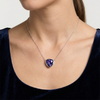 925 Silver Amethystra Daily Wear Pendant Chain