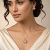 925 Silver Jyotsna Gold Plated Women's Pendant Set