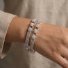 925 Silver Yamika CZ Party Wear Bangle for Women