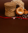 925 Silver Car Charm Kids Rakhi with Red Thread - Rakhi Gift