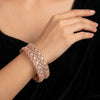 925 Silver Crest Italian Party Wear Bangles for Women