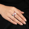 Tivaraa Butterfly Whimsy CZ Ring