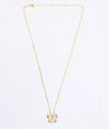 Aurelia Butterfly Gold Plated Silver Pendant Chain