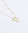 Nube Dorata Gold Plated Silver Cloud Pendant Chain