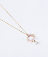 Felicitas Floral Gold Plated Silver Chain