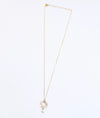 Felicitas Floral Gold Plated Silver Chain