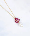 Rosabelle Grace Gold Plated Silver Pendant Chain