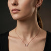 925 Silver Papillon Italian Pendant Set for Women