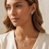 925 Silver Daily Wear Gold Plated Pendant Set for Women