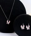 Ondine Eclore Gold Plated Silver Butterfly Set