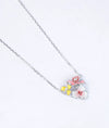 Aurelia Clover Pendant Silver Chain