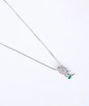 925 Silver Sylph Flora Charm Women's Pendant Chain