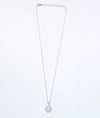925 Silver Floral Design Pendant Chain for Women