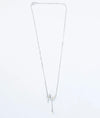 Selene Bloom Silver Butterfly Pendant Chain