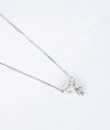 925 Silver Veloura Pearl Charm Pendant Chain for Women