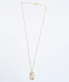 Aurora Verge Gold Plated Silver Pendant Chain