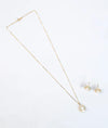 Stela Lunaire Gold Plated Silver Pendant Set