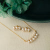 925 Silver Daily Wear Gold Plated Pendant Set