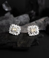 Elowen Ray CZ Silver Stud Earrings