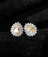 Riyana Ray CZ Silver Stud Earrings