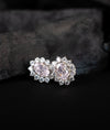 Calira Dew CZ Silver Stud Earrings