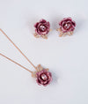 925 Silver Rosabella Italian Pendant Set for Women