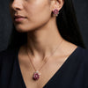 925 Silver Rosabella Italian Pendant Set for Women