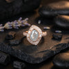 Lunessa Icefire Italian Ring