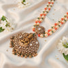 925 Silver Lakshmi Heritage Long Necklace for Women