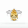Saanvika Halo CZ Ring