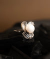 Celeste Orb CZ Ring