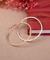 Luce Aurea Italian Silver Hoop Earrings