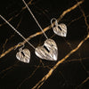Amora Heartbeat Pendant Set