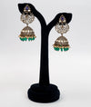 Meher Victorian Silver Jhumkas