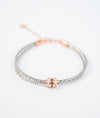 Luce Eterna Mesh Italian Silver Bracelet