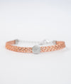 Lunessa Italian Silver Rose-Gold Bracelet
