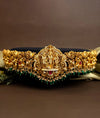925 Silver Amrita Trio Motif Temple Silver Oddiyanam