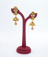 Heritage Glow Antique Silver Jhumka Earrings