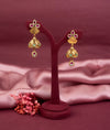 Vaibhavi Antique Silver Jhumka Earrings