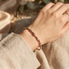 925 Silver Rose gold Finish Italian Kada for Women