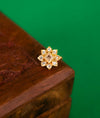 Sanvika Bloom Temple Nose Pin