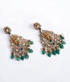 Rasika Jadau Silver Earrings