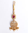 Noorali Gold-Plated Temple Silver Mang Tikka