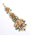 Vyana Gold-Plated Temple Silver Maang Tikka
