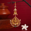 925 Silver Gold-Plated Temple Maang Tikka for Women