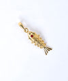 Sona Matsya Gold-Plated Silver Pendant