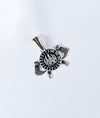 Veer Heritage Oxidised Silver Pendant