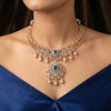 925 Silver Party Wear CZ Necklace for Women