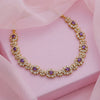 925 Silver Ziyana Party Wear CZ Necklace for Women