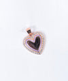 Amore Heart Italian Silver Pendant